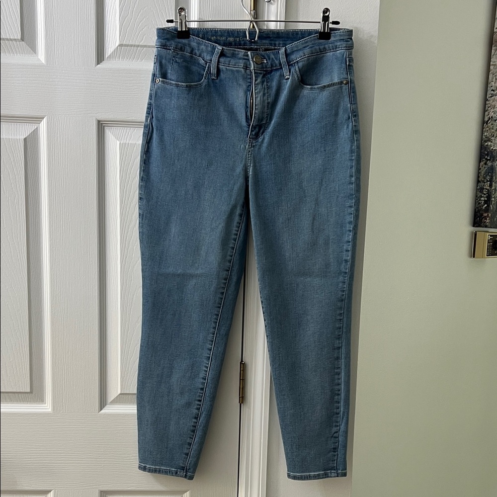 Talbots Light Blue Denim crop Jeggings